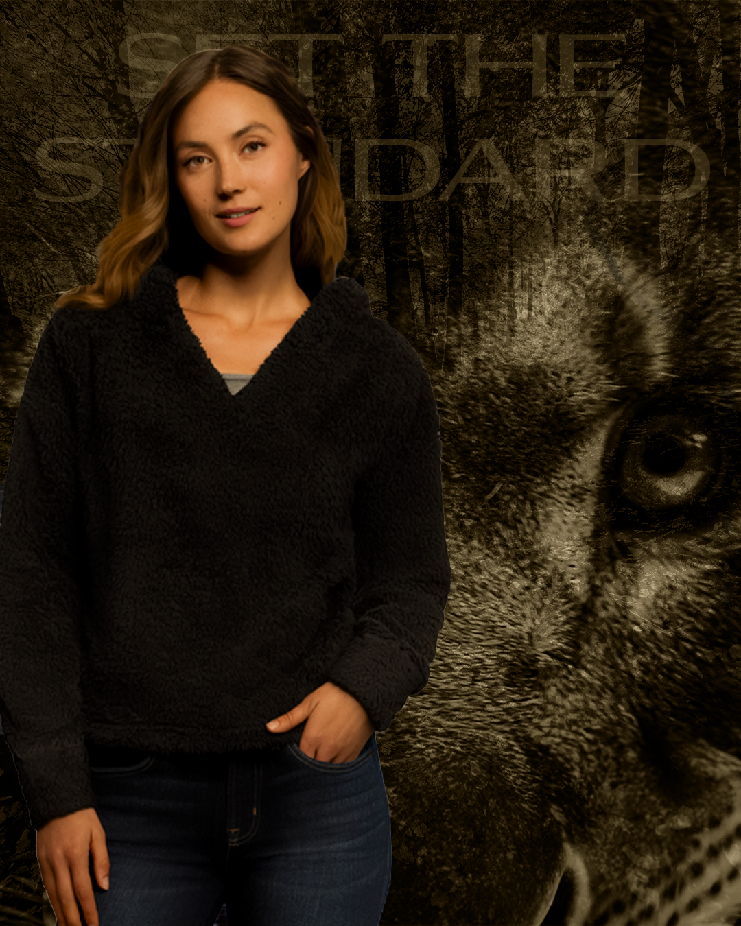 Crowned Sherpa Hoodie – Elite Edition