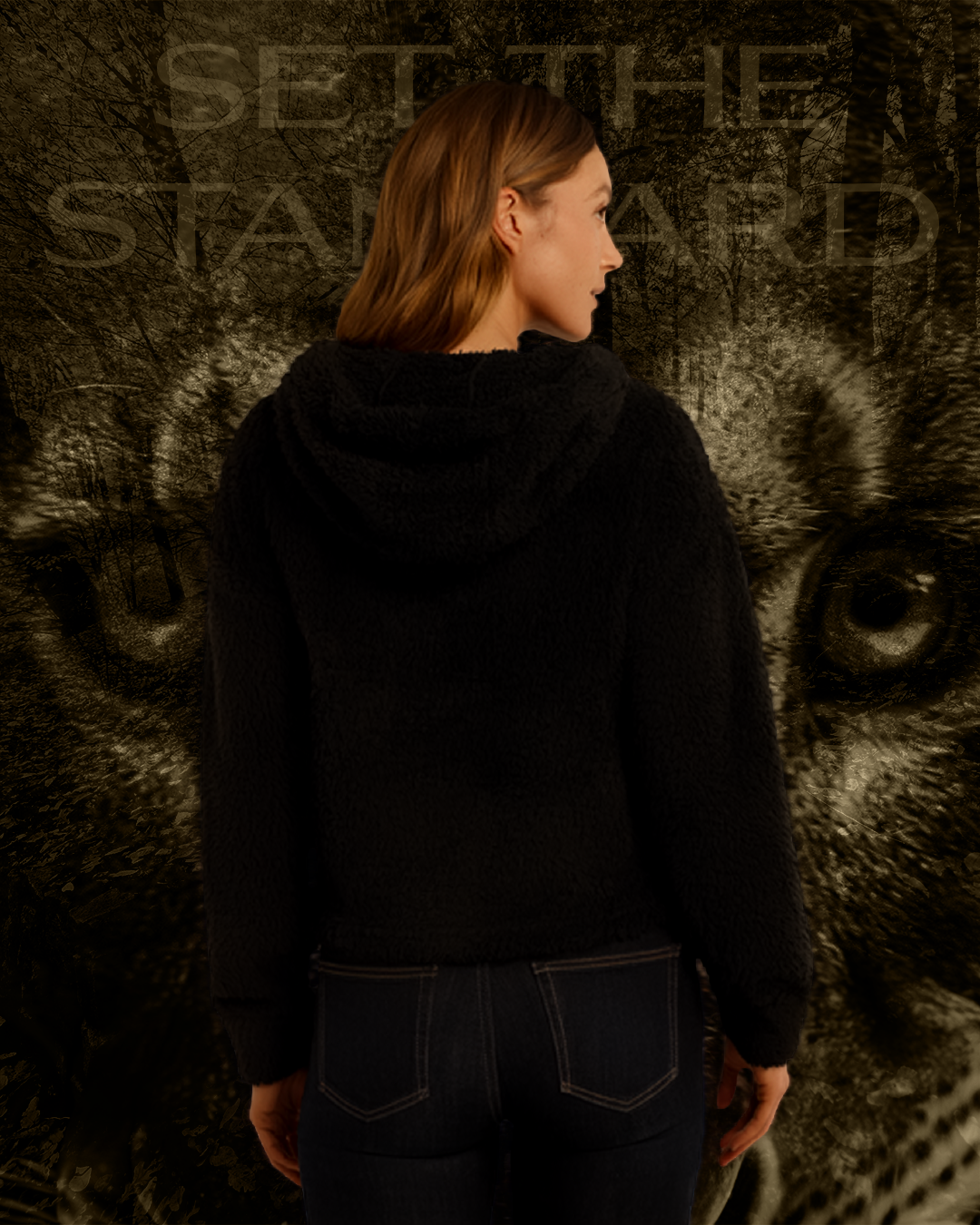 Crowned Sherpa Hoodie – Elite Edition