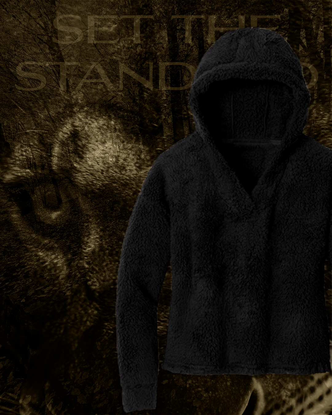 Crowned Sherpa Hoodie – Elite Edition