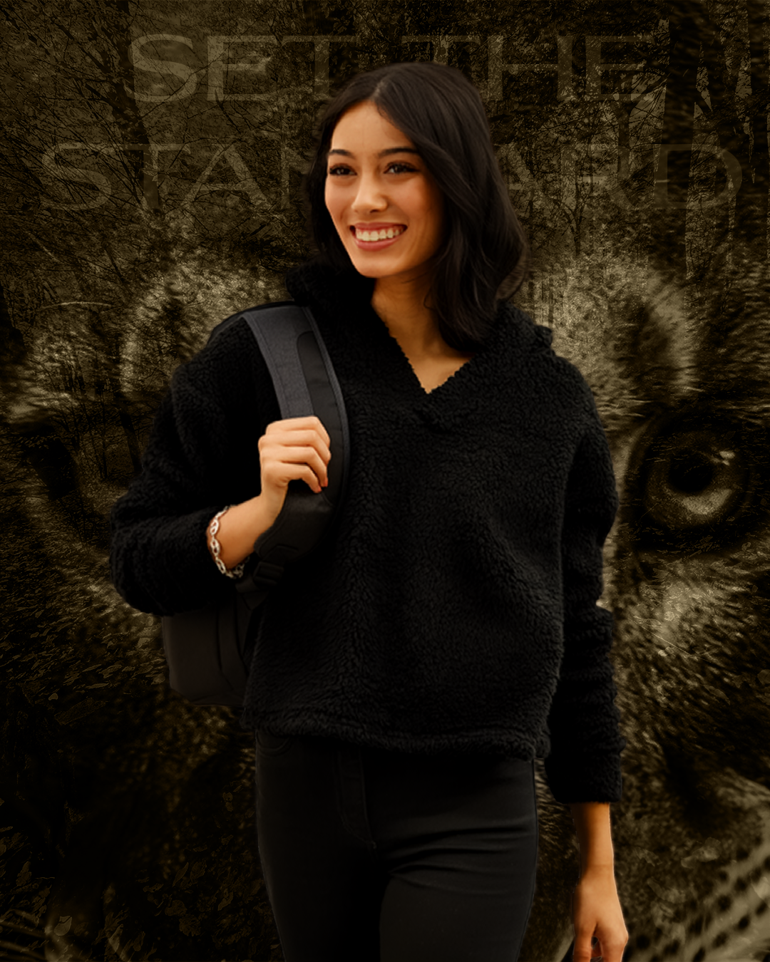 Crowned Sherpa Hoodie – Elite Edition